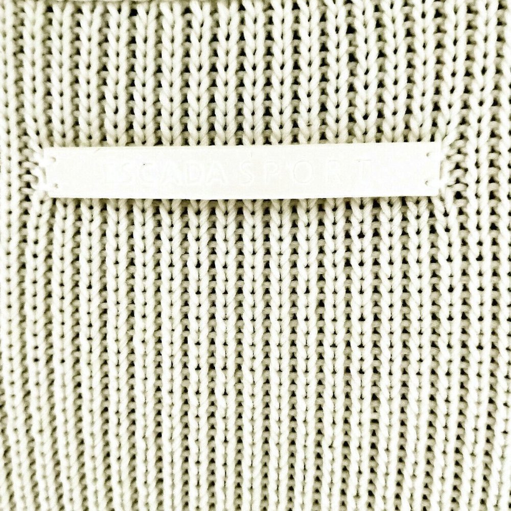 Escada Ivory Babydoll Butterfly Sleeve Cardigan Sweater 36 XS S - Picture 9 of 9